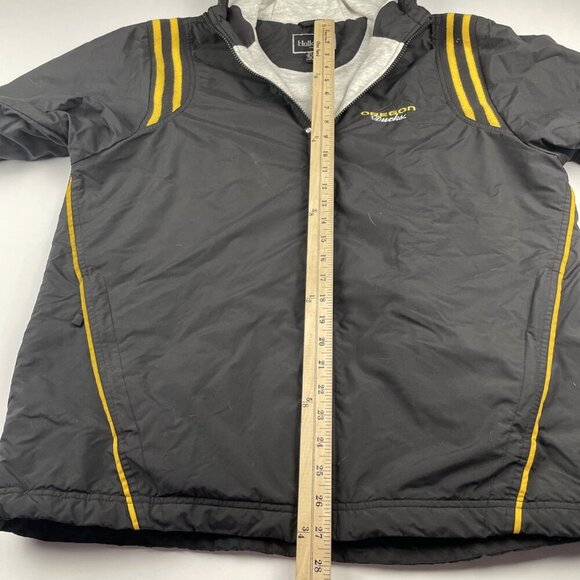 Holloway Team Apparel Oregon Ducks Football Jacket Men’s M Hooded Nylon 600mm - Picture 5 of 13